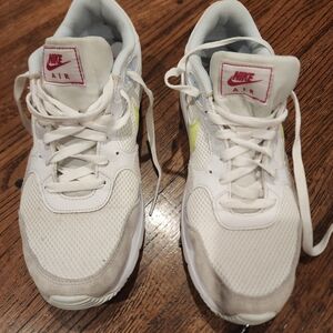 Nike Air Women's Shoes - White and Yellow